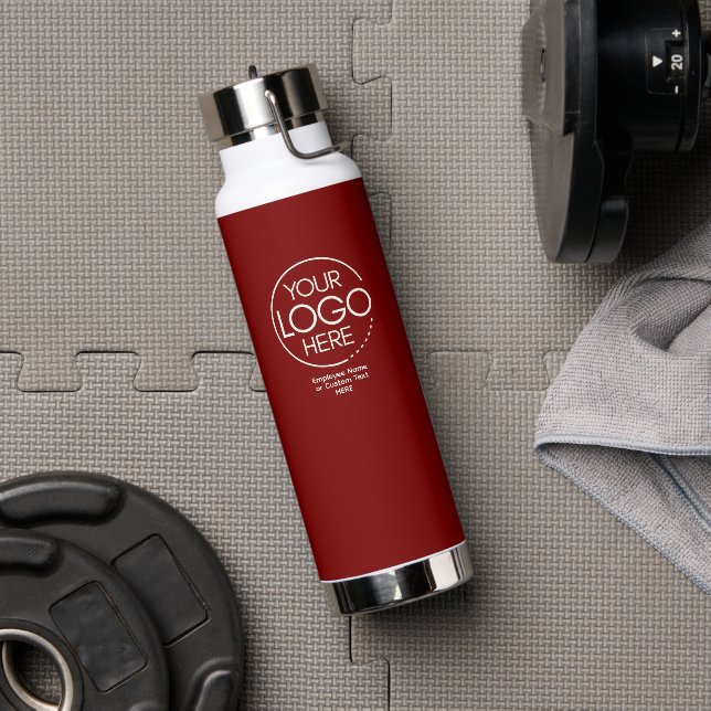Custom Logo Insulated Water Bottle with Lid (Gym)