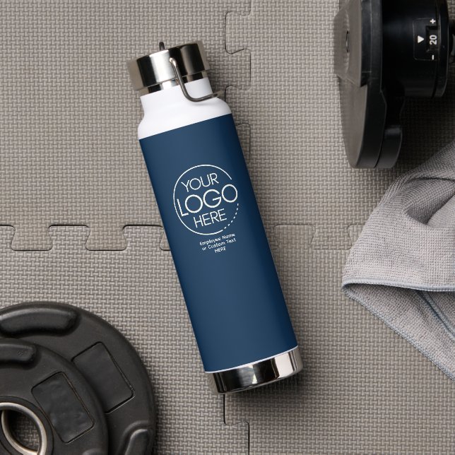 Custom Logo Insulated Water Bottle with Lid (Gym)