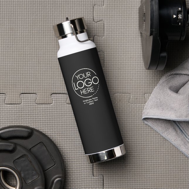 Custom Logo Insulated Water Bottle with Lid (Gym)