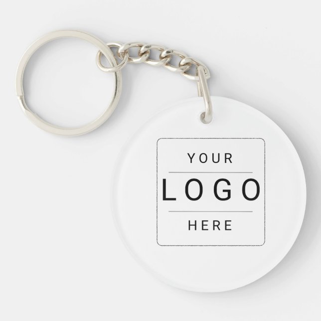 Custom Logo Keychain (Front)