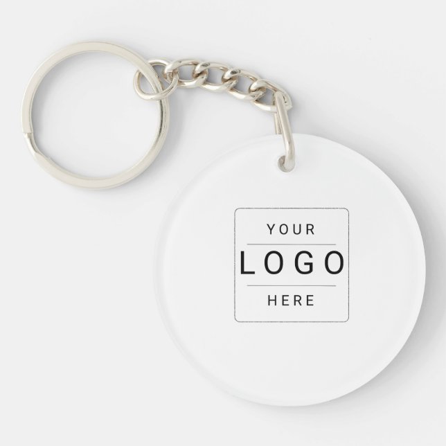 Custom Logo Keychain (Front)