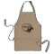 Custom Logo Khaki Apron Uniform with Pockets