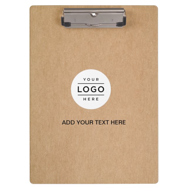 Custom Logo Kraft Cover Clipboard (Front)
