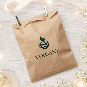 Custom Logo Kraft Paper Specialty Coffee Favour Ba Bag