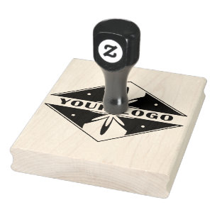 Custom Logo Large Rubber Stamp