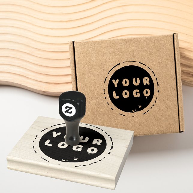 Custom Logo Large Rubber Stamp (Creator Uploaded)