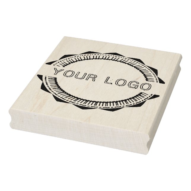 Custom Logo Large Rubber Stamp (Stamp)