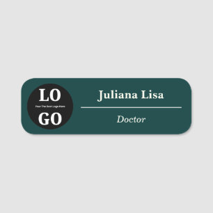Custom Logo Medical Staff Employee Magnetic  Name Tag
