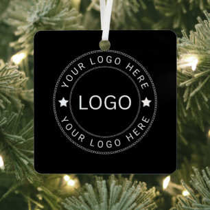 Custom Logo Metal Ornament