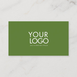 Custom Logo Modern Business card template