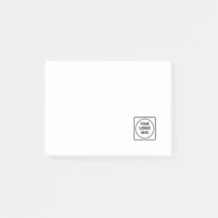 Custom Logo   Modern Minimalist Corporate Design Post-it Notes