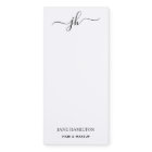 Custom Logo Monogram Script Name