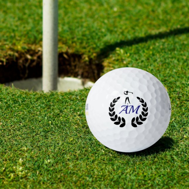 Custom Logo  monogrammed Personalized Golf Balls (Creator Uploaded)