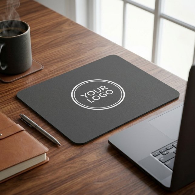 Custom Logo Mouse Pad | Modern Minimalist Business (Creator Uploaded)