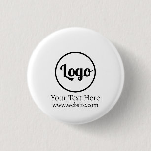 Custom logo Mug 1 Inch Round Button
