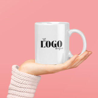 Custom Logo Mug Branded Client Gift Company Swag
