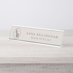 Custom Logo Mug   Personalized Business Branding Desk Name Plate
