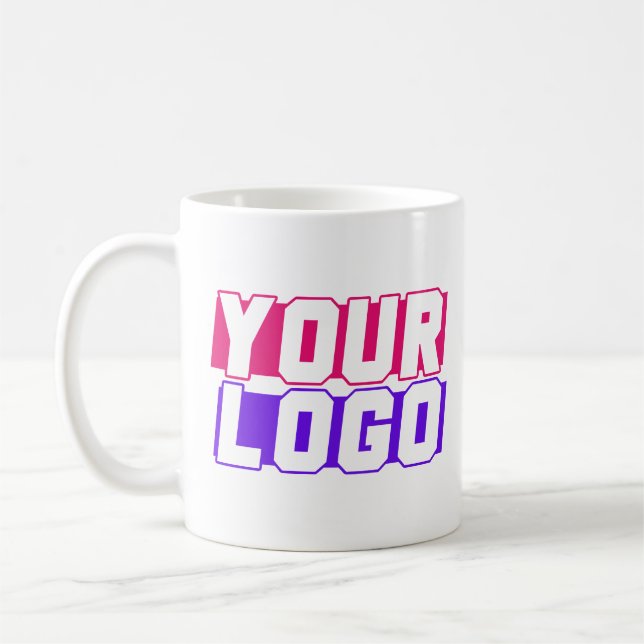 Custom Logo Mug Personalized Company Logo (Left)