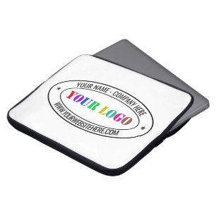 Custom Logo Name Personalized Promotional Stamp Laptop Sleeve