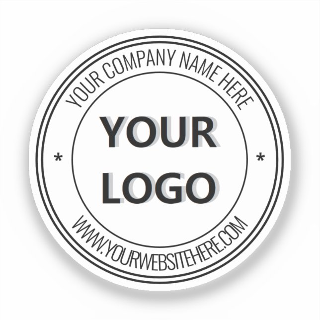 Custom Logo Name Promotional Personalized Modern (Front)