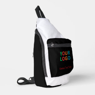 Custom Logo & Name Stylish Sling Bag Design