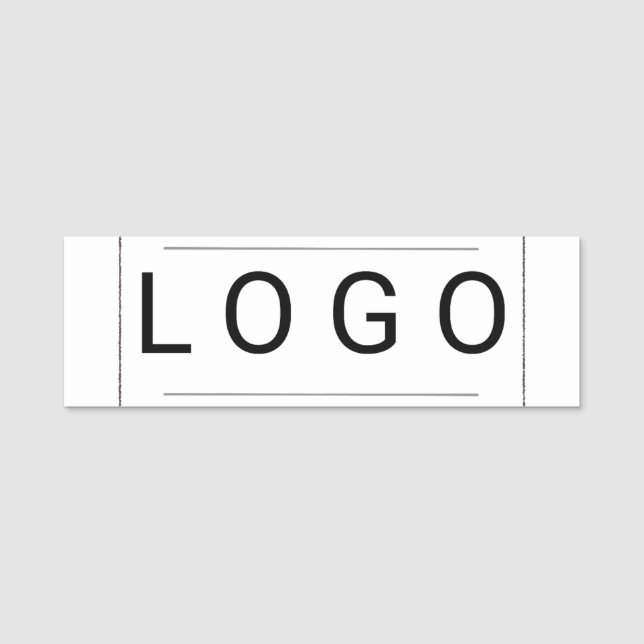 Custom Logo Name Tag (Front)