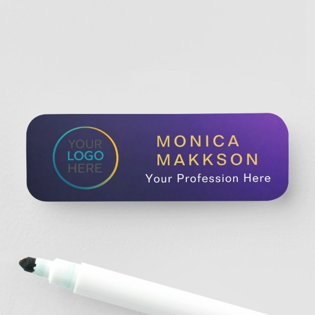 Custom  Logo Name Tag (In Situ)