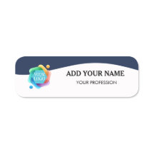 Custom Logo Name Tag & Name Business Pin or Magnet