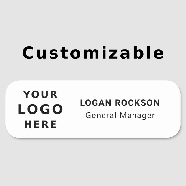 Custom Logo Name Title Name Tag (Creator Uploaded)