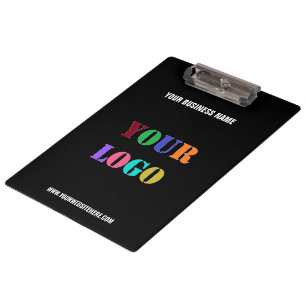 Custom Logo Name Website Personalized Colours Clipboard