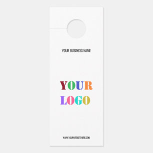 Custom Logo Name Website Personalized Door Hanger