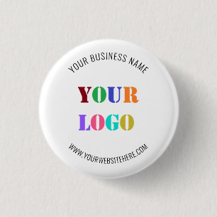 Custom Logo Name Website Promotion Company Button