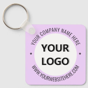 Custom Logo Name Website Promotional Keychain