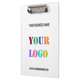 Custom Logo Name Website Promotional Personalized Clipboard