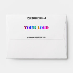 Custom Logo Name Website Promotional Personalized  Envelope