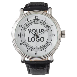 Custom Logo Name Website Watch Promotional Company
