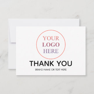 Custom Logo – No Minimum Order Thank You
