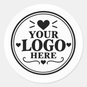 Custom logo Or Image Classic Round Sticker