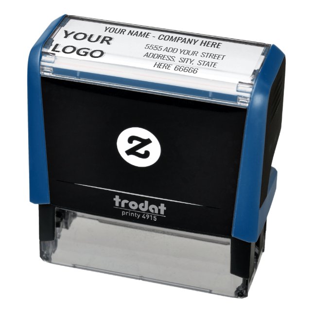 Custom Logo or Photo Address Stamp Example (Product)