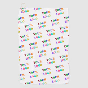 Custom Logo or Photo Golf Towel - Your Colours