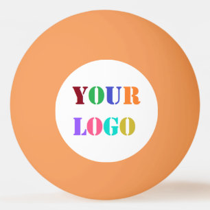 Custom Logo or Photo Ping Pong Ball - Choose Colou