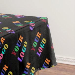 Custom Logo or Photo Tablecloth - Your Colours