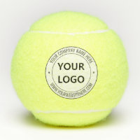 Custom Logo or Photo Text Tennis Balls Template