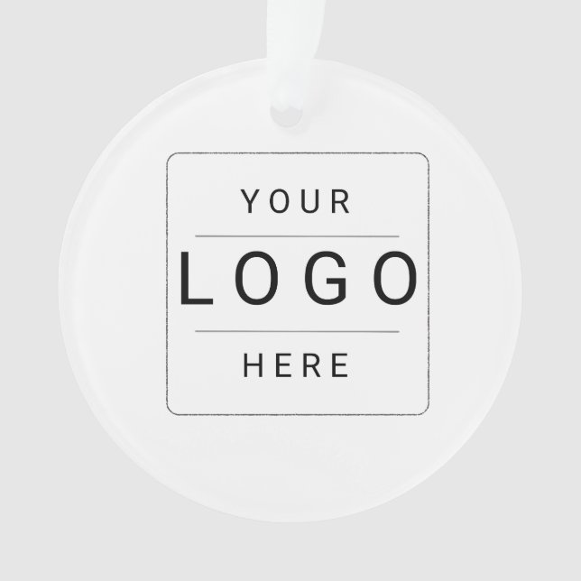 Custom Logo Ornament (Front)