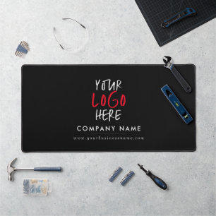 Custom Logo Personalized Business Branding Desk Mat