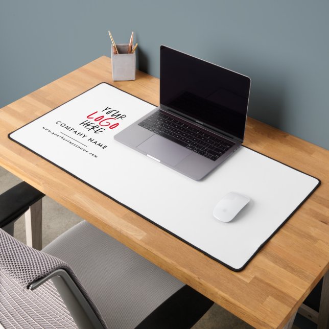 Custom Logo Personalized Business Branding Desk Mat (Office 2)