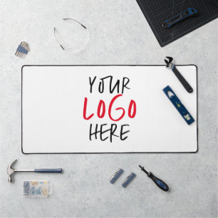 Custom Logo Personalized Business Branding Desk Mat