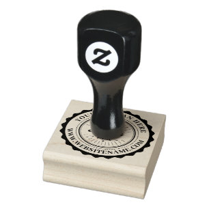 Custom Logo Personalized Business Branding Seal Ru Rubber Stamp