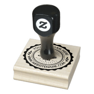 Custom Logo Personalized Business Branding Seal Rubber Stamp