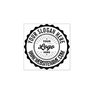 Custom Logo Personalized Business Branding Seal Rubber Stamp